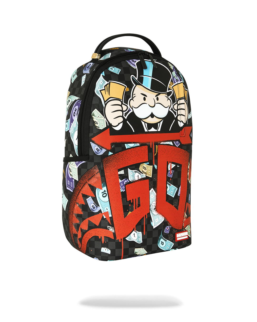 MONOPOLY GO SHARKMOUTH STENCIL DLXSV BACKPACK