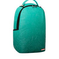 TURQUOISE DOODLE EMBOSS DLXSV BACKPACK