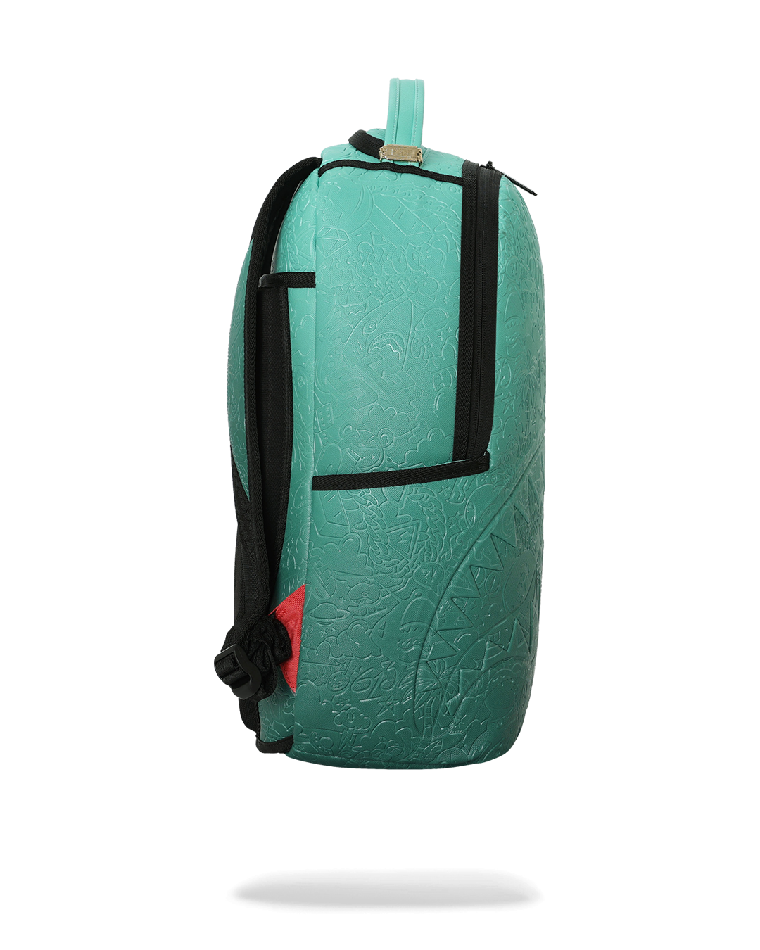 TURQUOISE DOODLE EMBOSS DLXSV BACKPACK