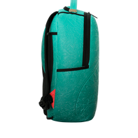 TURQUOISE DOODLE EMBOSS DLXSV BACKPACK