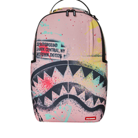 SHARK CENTRAL PINK LAB COAT STREET ART DLXSR BACKPACK