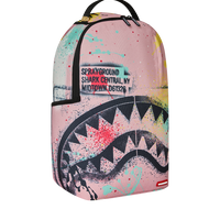 SHARK CENTRAL PINK LAB COAT STREET ART DLXSR BACKPACK