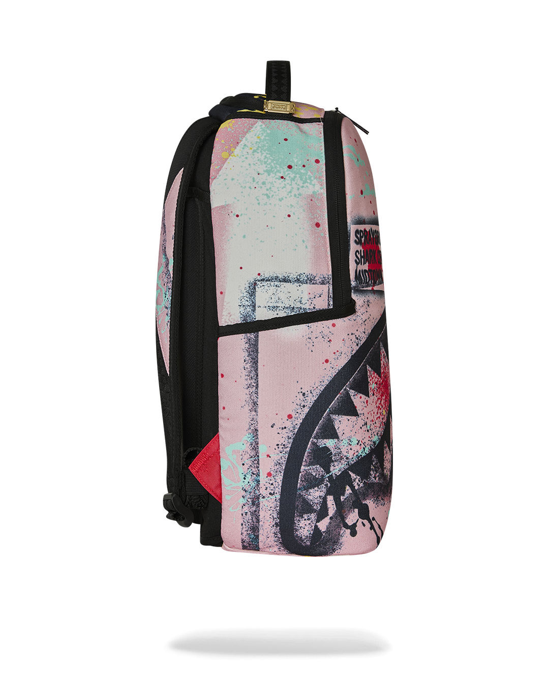 SHARK CENTRAL PINK LAB COAT STREET ART DLXSR BACKPACK