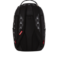 GRAY PEEKING CHARACTER CHECK DLXSV BACKPACK