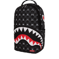 GRAY PEEKING CHARACTER CHECK DLXSV BACKPACK