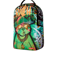 MONEY BEAR GRAFF MURAL DLXSR BACKPACK