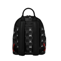 GRAY PEEKING CHARACTER CHECK SAVAGE BACKPACK