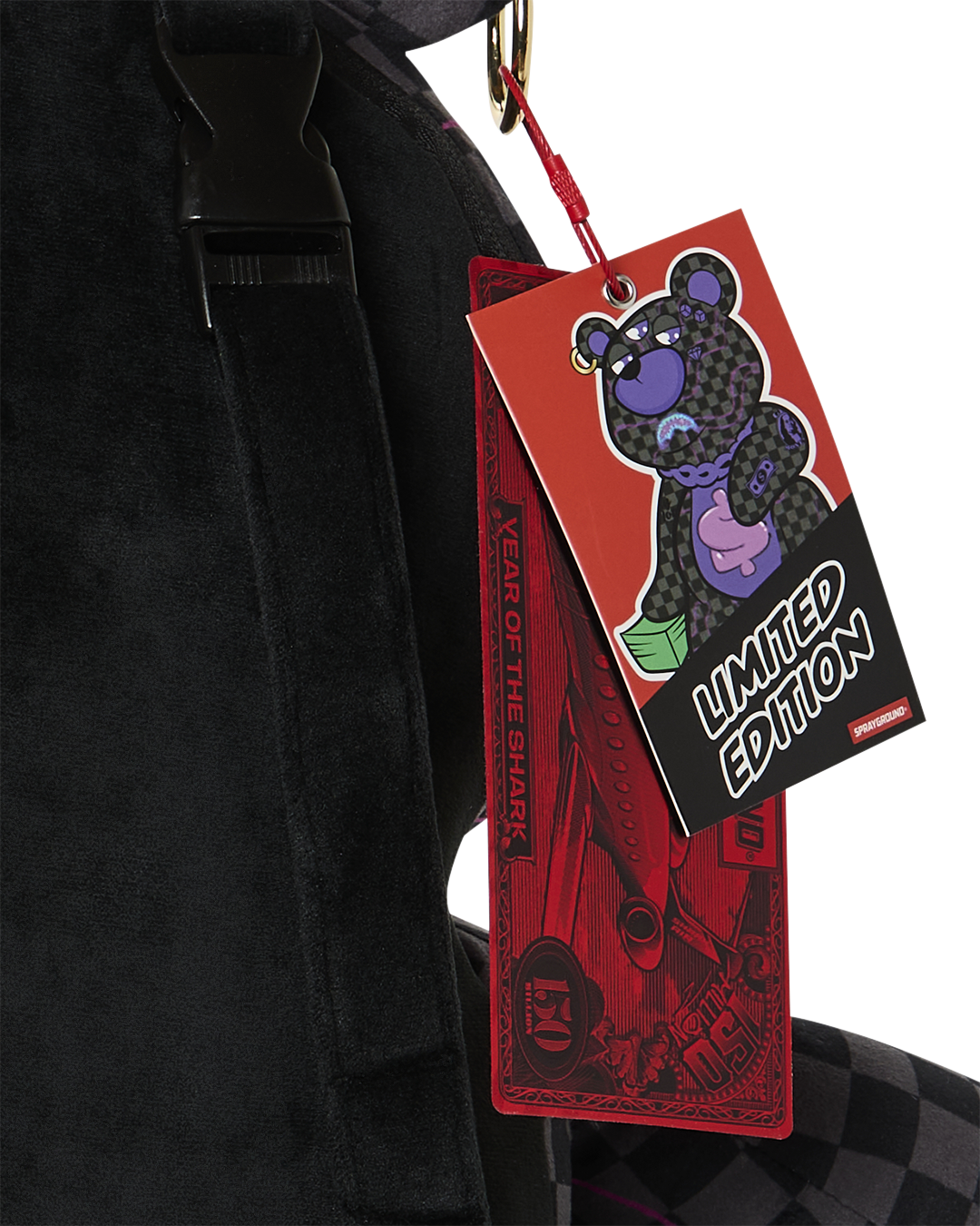 PURPLE SLIME TAKEOVER BEAR BACKPACK