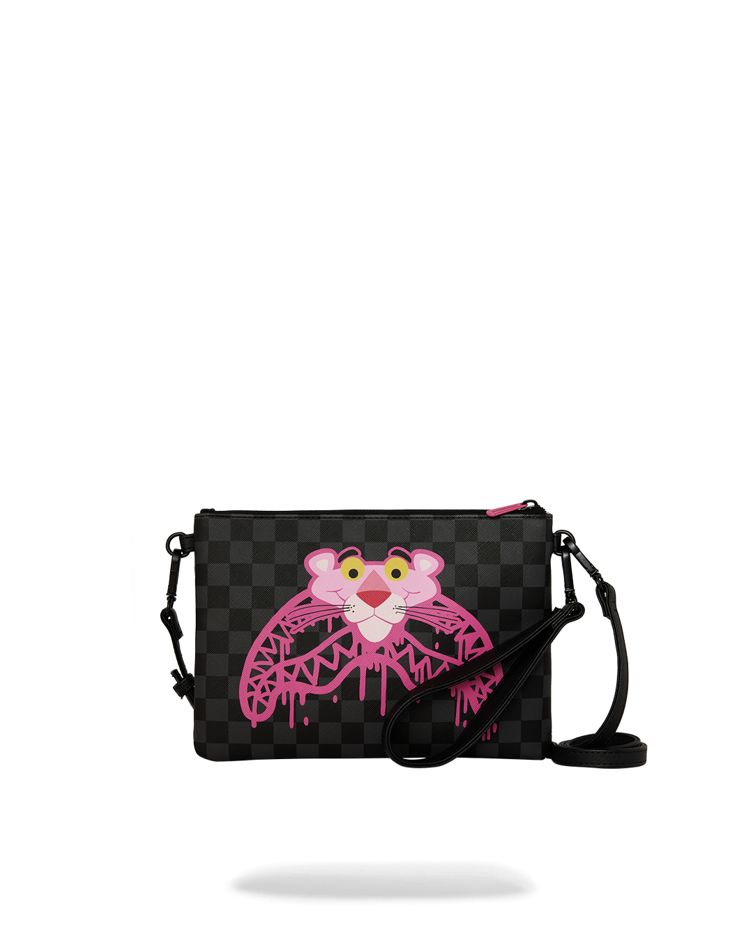 PINK PANTHER DRIPPY DIAMONDS CROSSBODY POUCHETTE