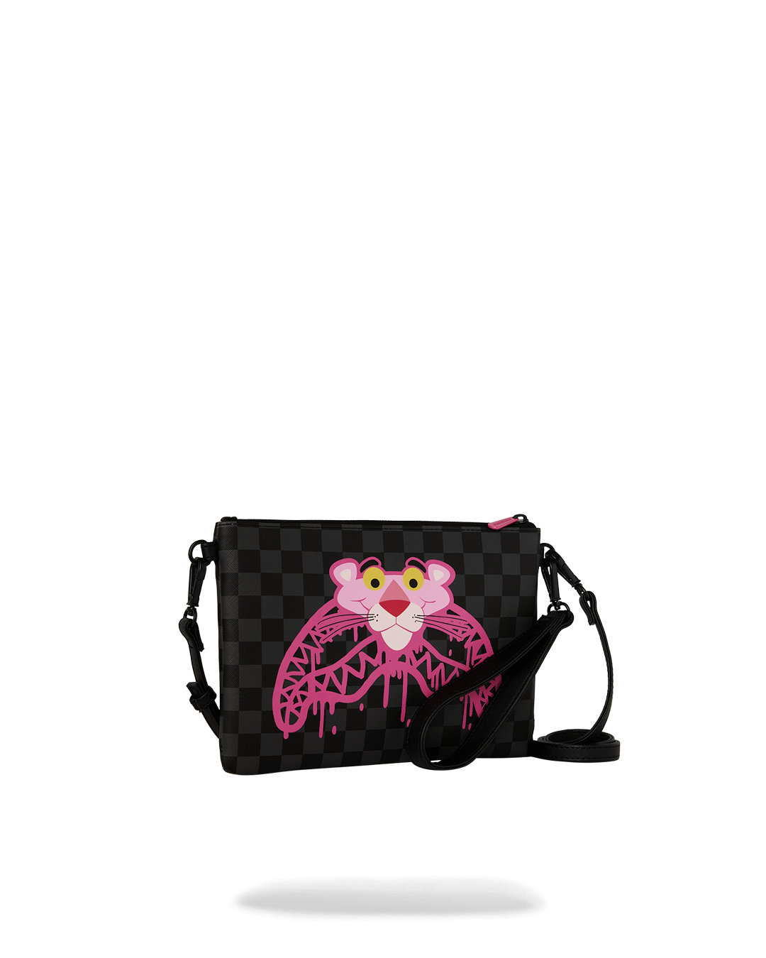 PINK PANTHER DRIPPY DIAMONDS CROSSBODY POUCHETTE