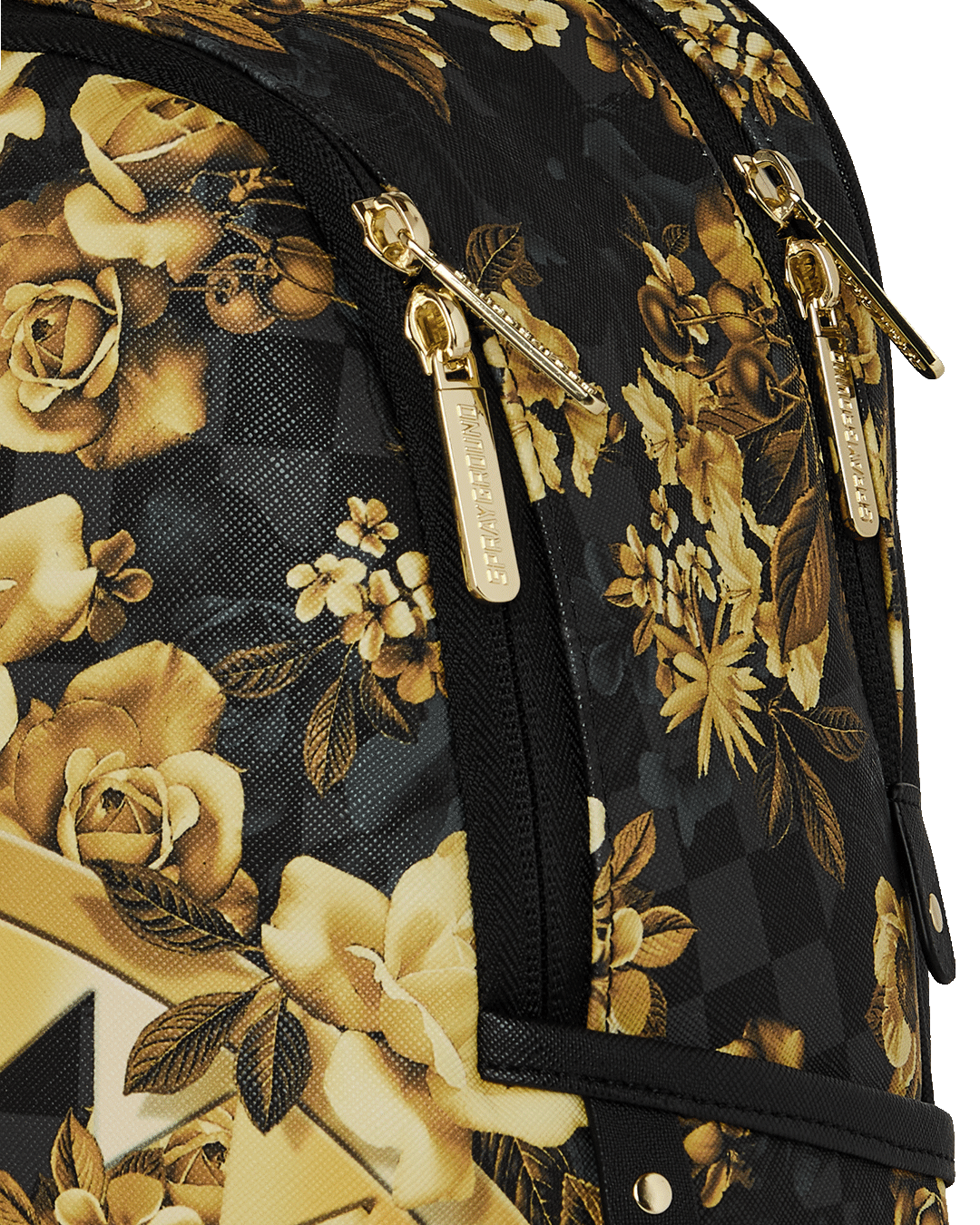 GOLD FLORAL REMIX SAVAGE BACKPACK