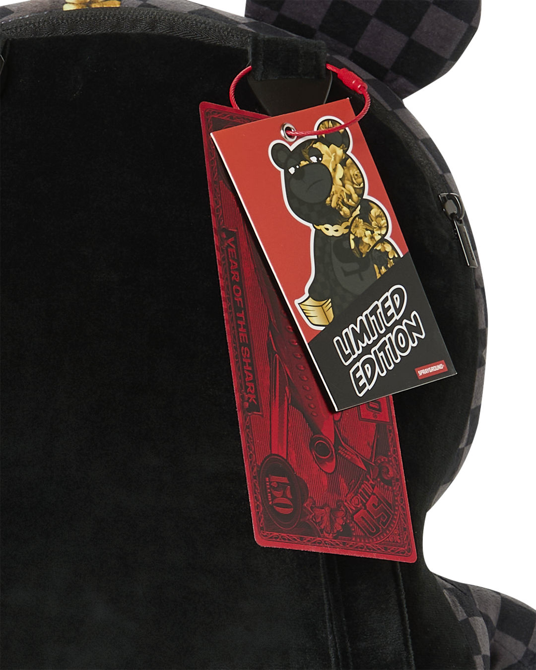 GOLD FLORAL REMIX MONEYBEAR BACKPACK
