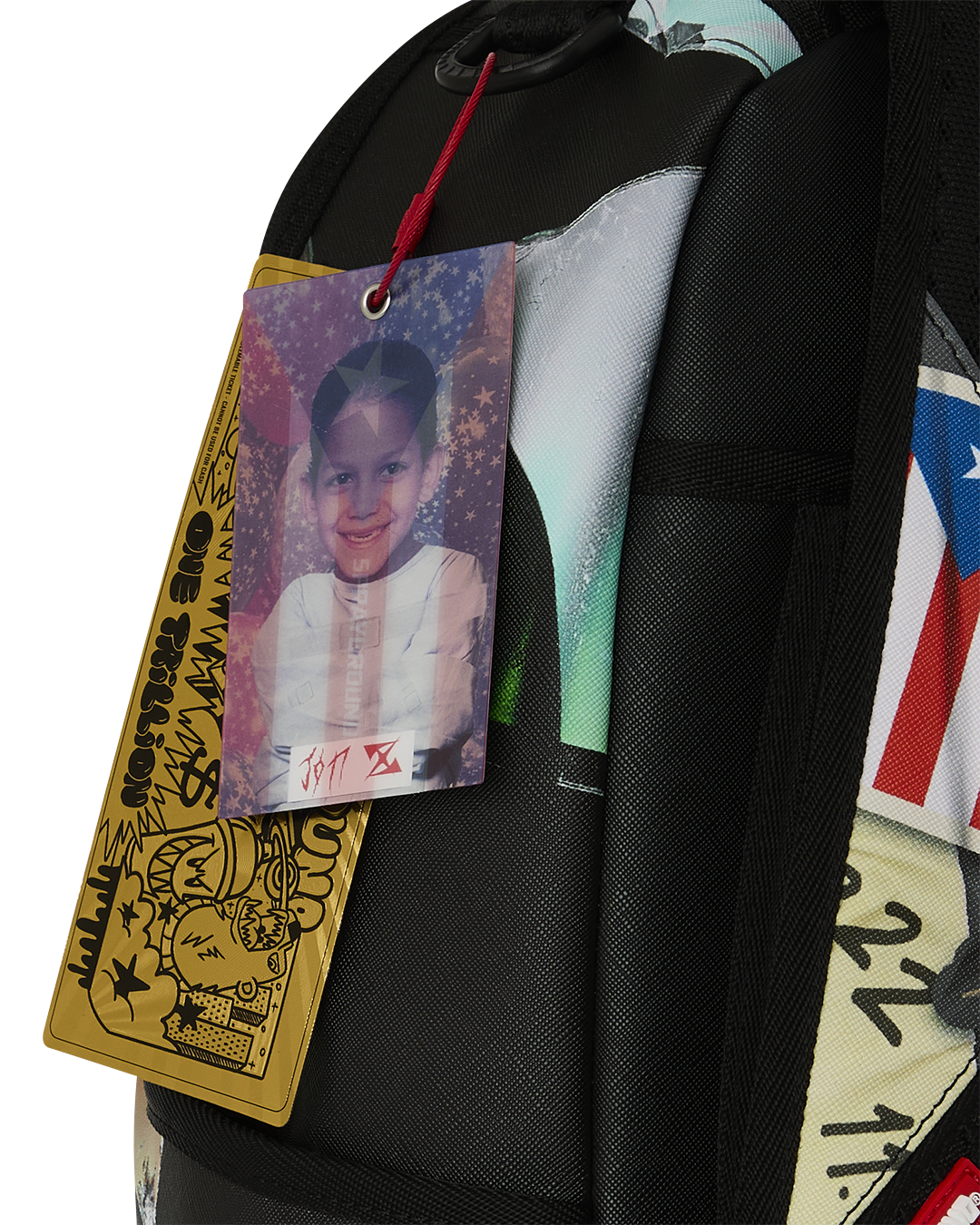 JON Z BURNED DISC DLXSV BACKPACK