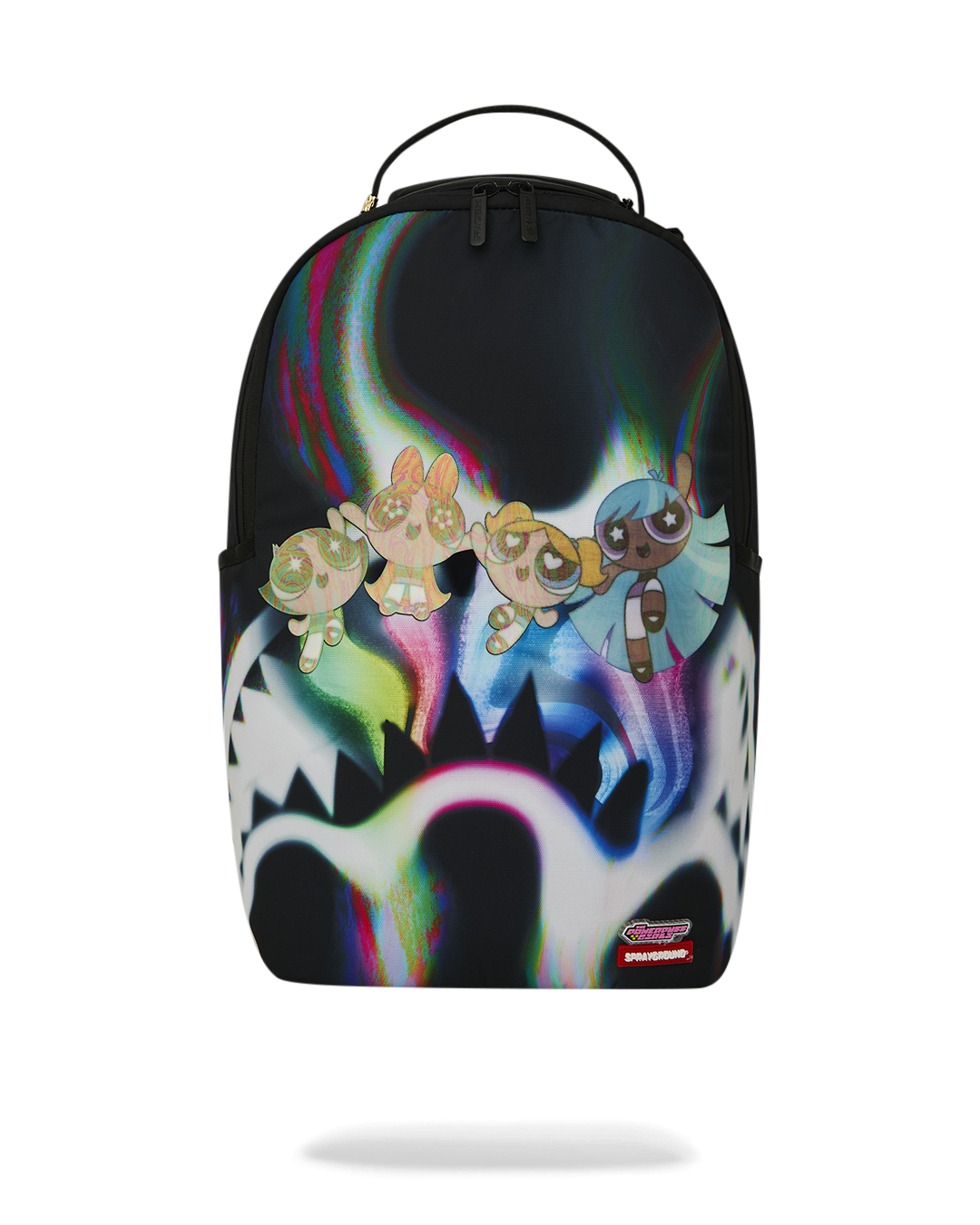 POWERPUFF GIRLS RAINBOW HOLO SHARK DLXSR BACKPACK