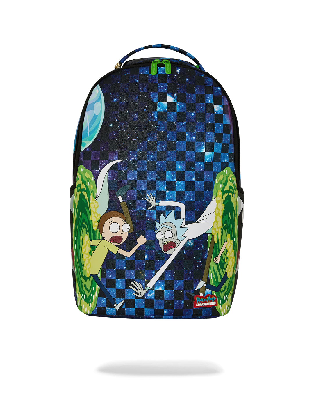 RICK AND MORTY PORTAL JUMPING DLXSV BACKPACK