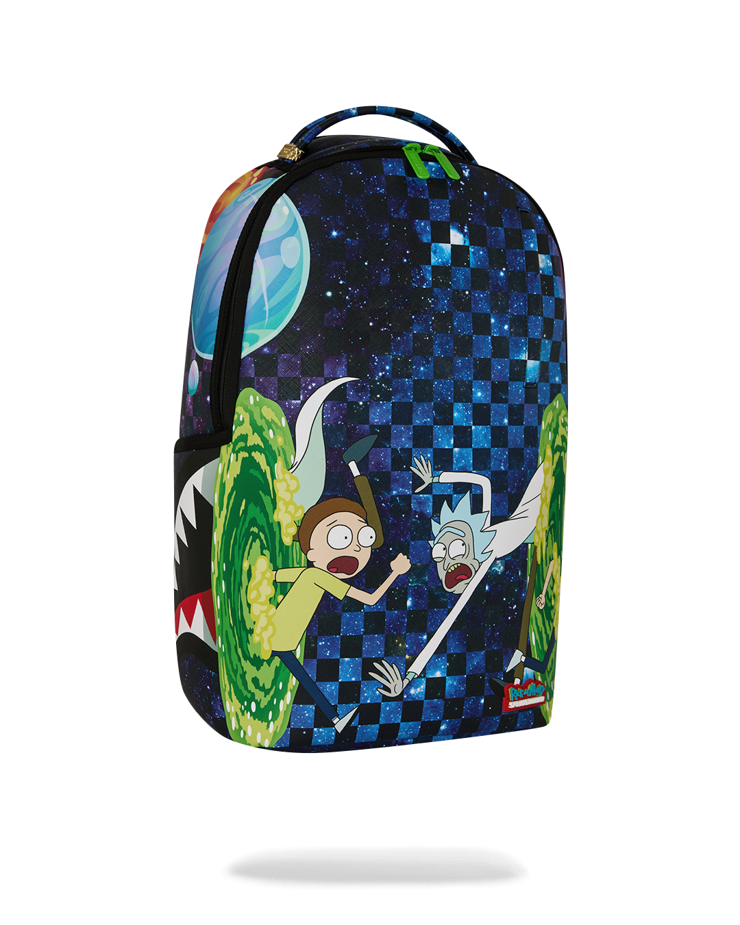 RICK AND MORTY PORTAL JUMPING DLXSV BACKPACK