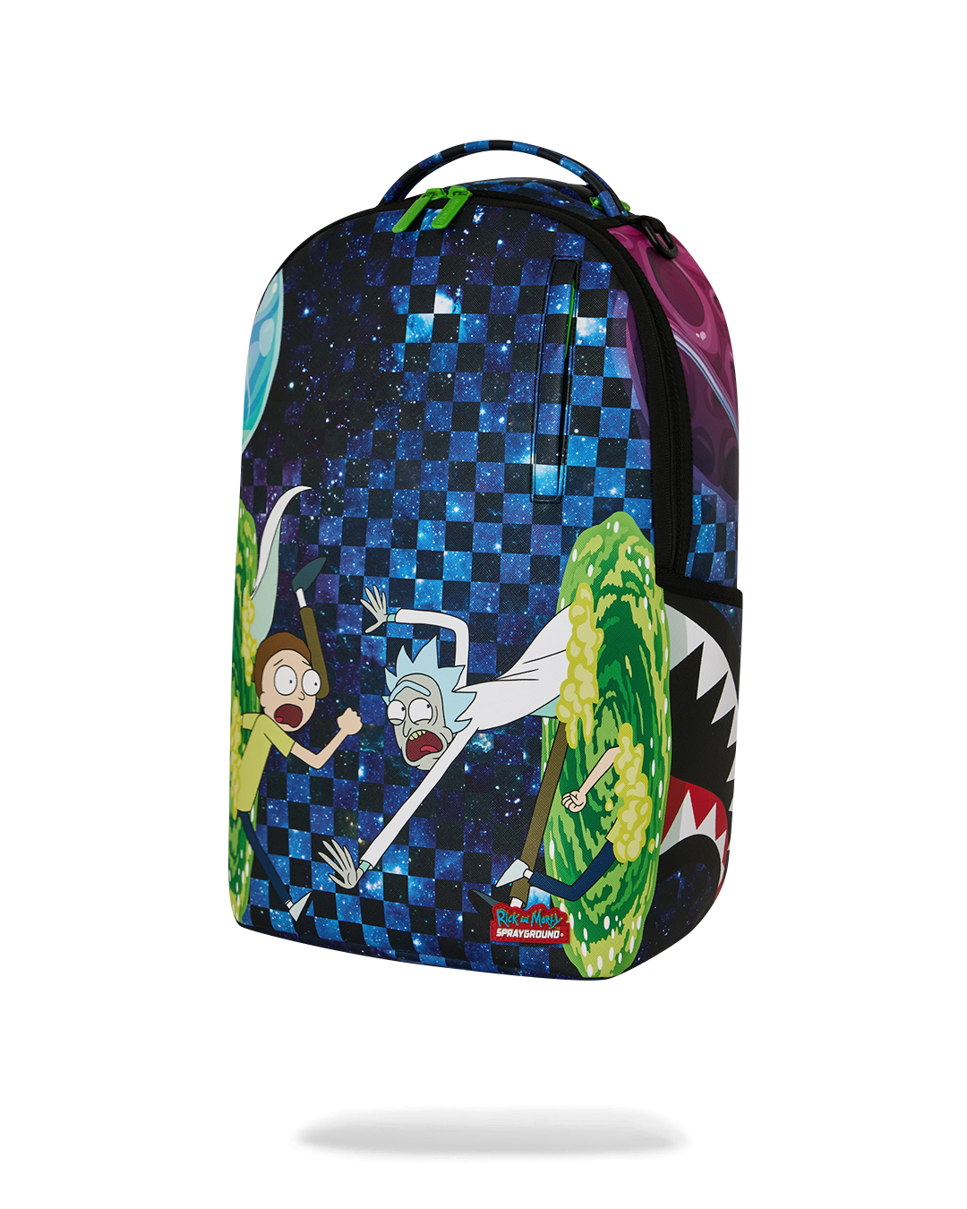 RICK AND MORTY PORTAL JUMPING DLXSV BACKPACK