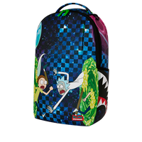 RICK AND MORTY PORTAL JUMPING DLXSV BACKPACK