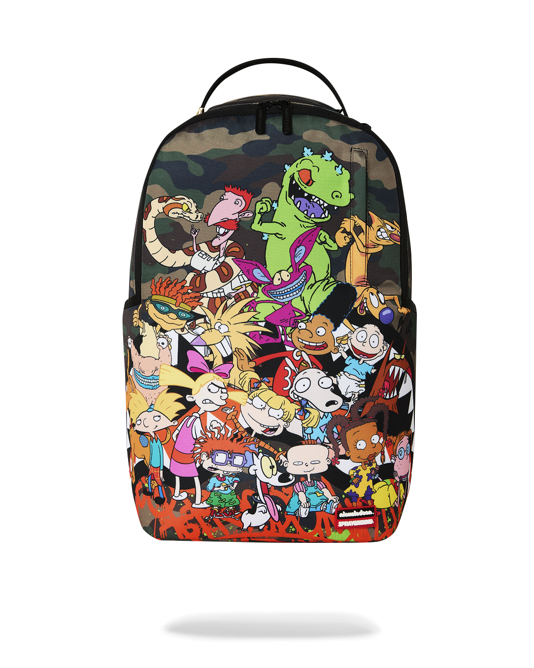 90'S NICK CAMO WITH GRAFFITI DLXSR BACKPACK