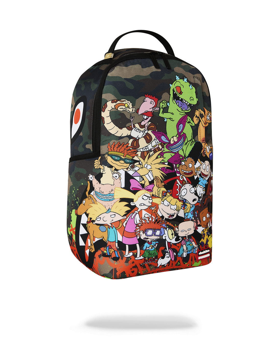 90'S NICK CAMO WITH GRAFFITI DLXSR BACKPACK