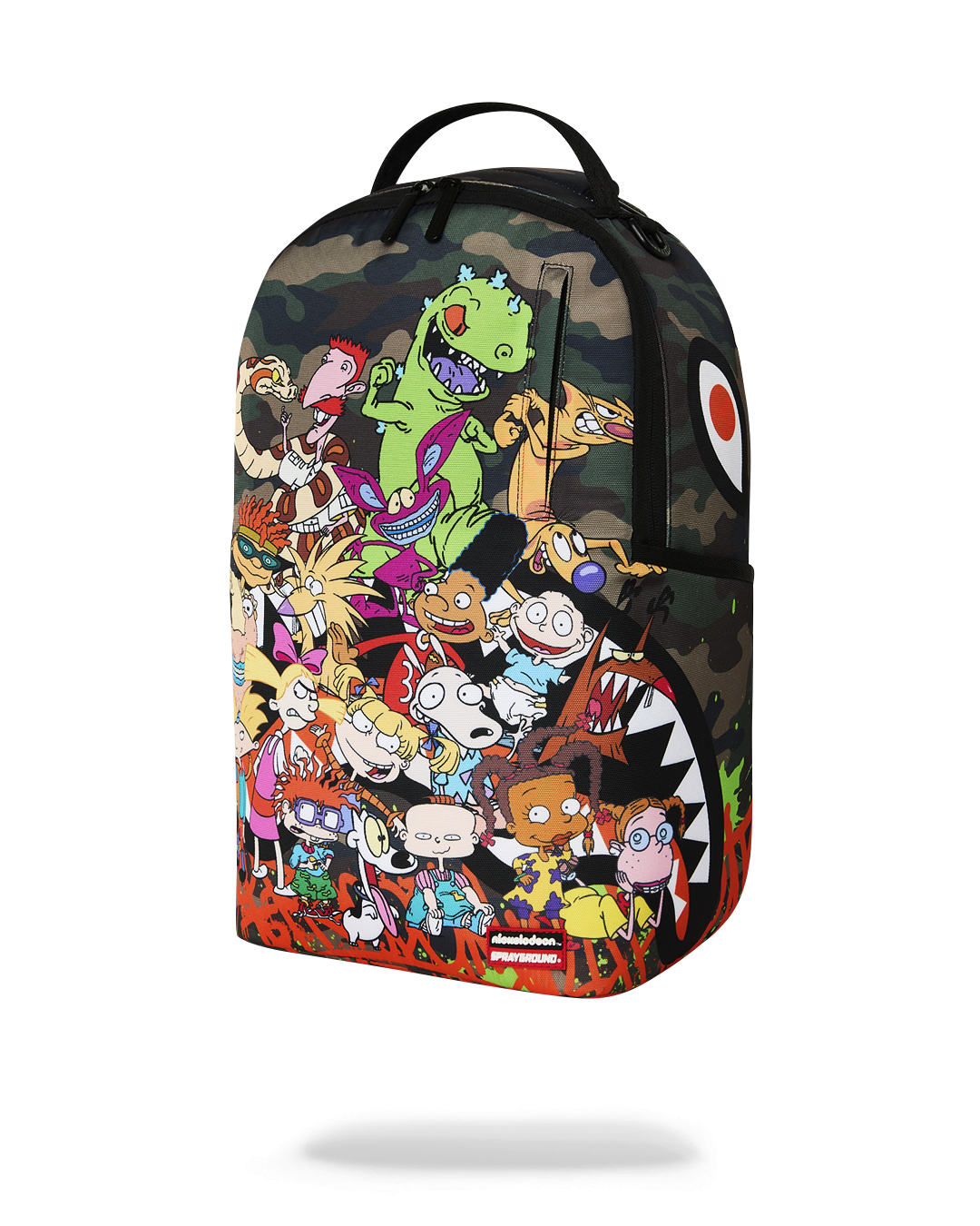 90'S NICK CAMO WITH GRAFFITI DLXSR BACKPACK