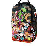 90'S NICK CAMO WITH GRAFFITI DLXSR BACKPACK