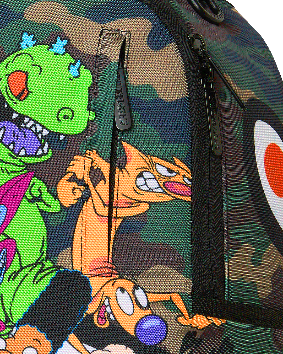 90'S NICK CAMO WITH GRAFFITI DLXSR BACKPACK