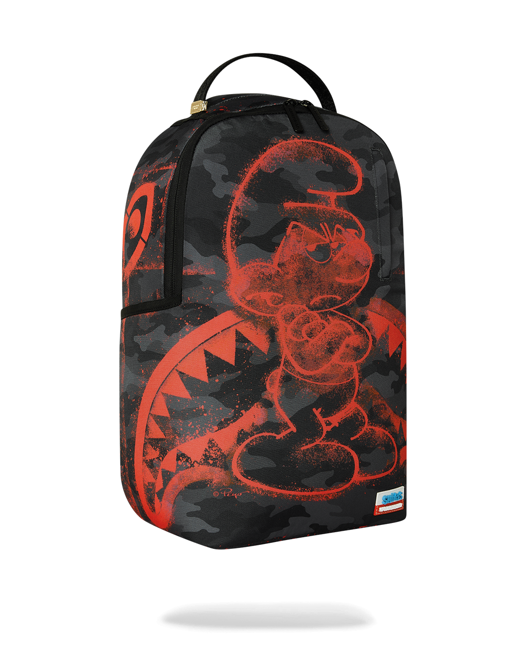SMURFS RED STENCIL DLXSR BACKPACK