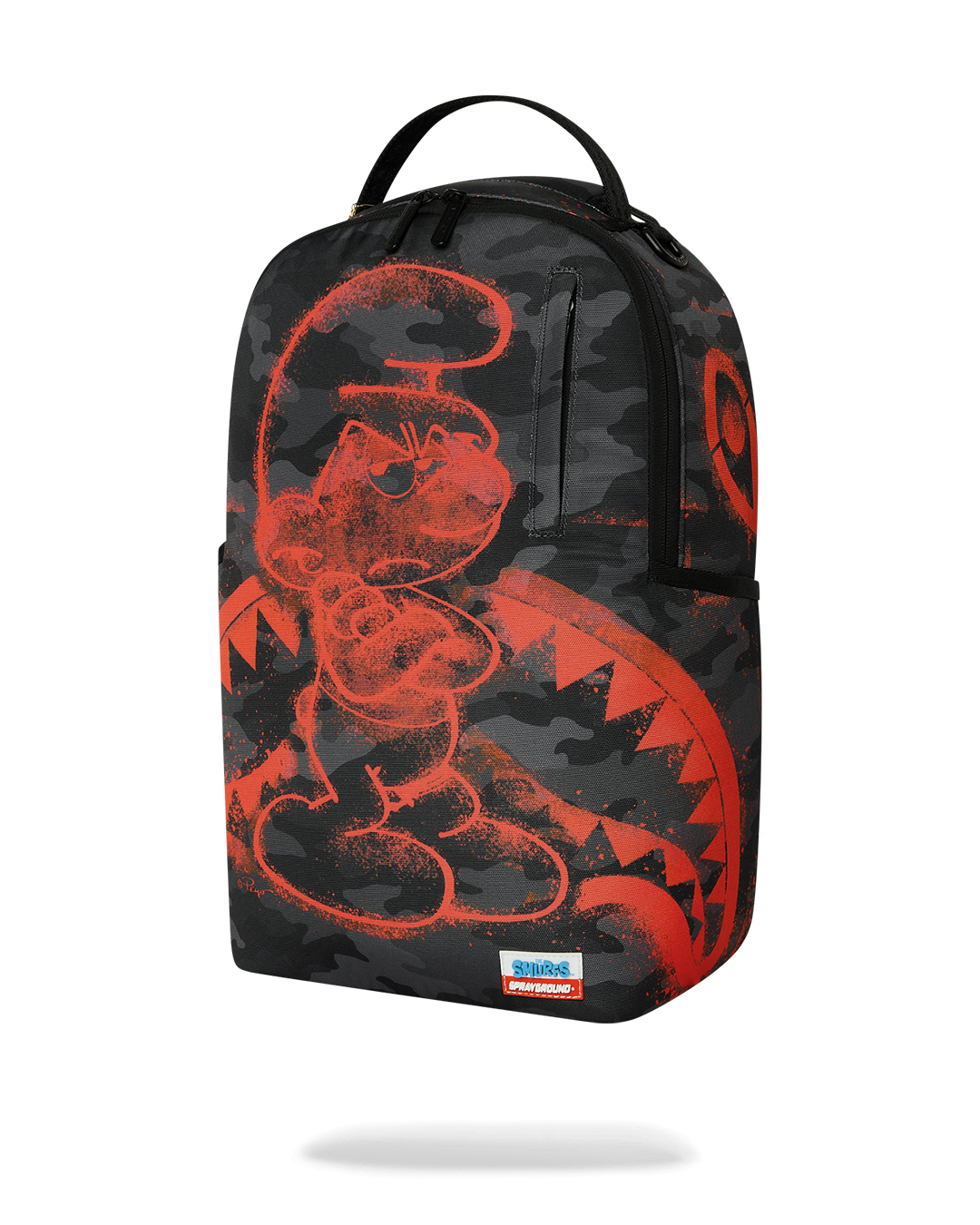 SMURFS RED STENCIL DLXSR BACKPACK