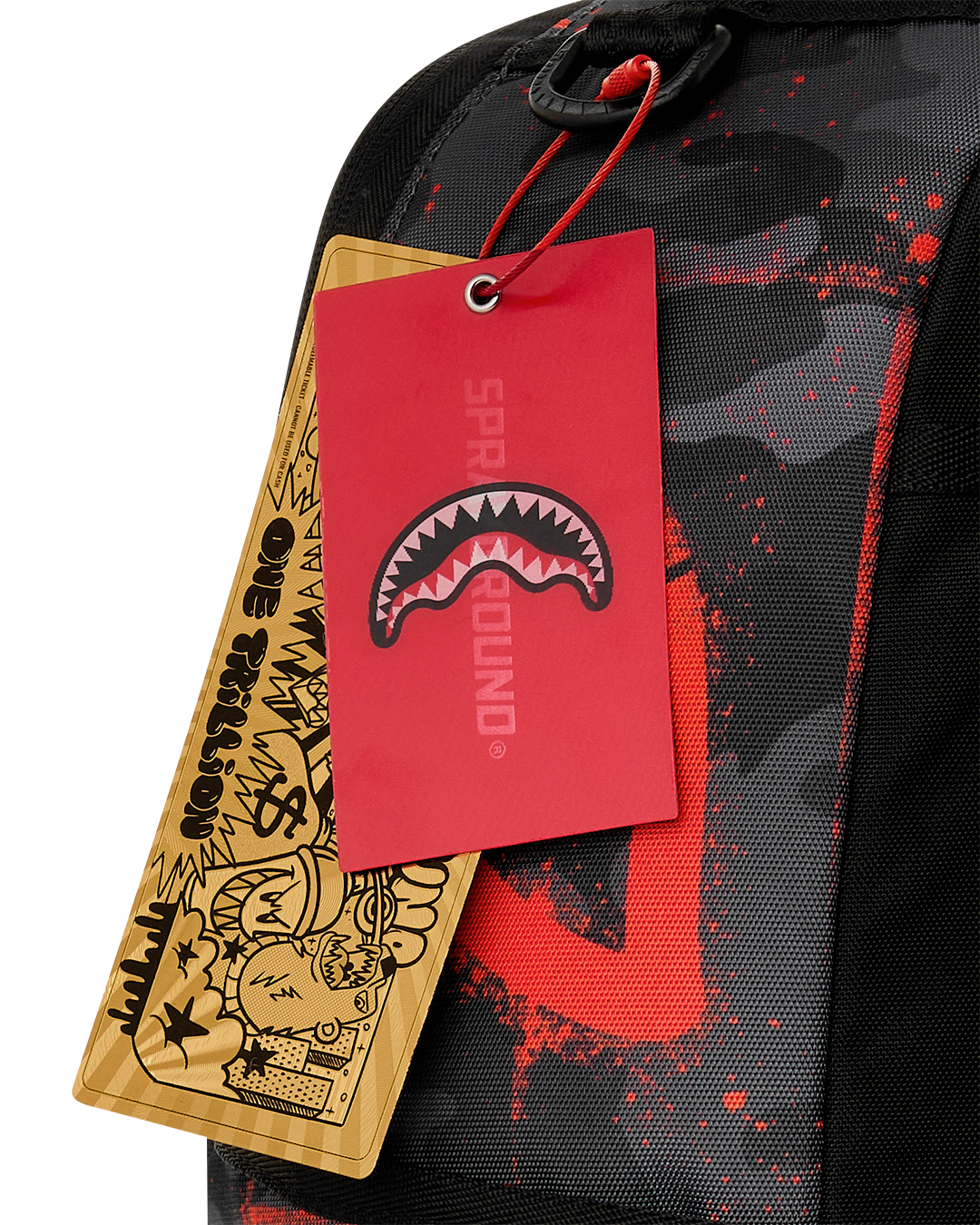 SMURFS RED STENCIL DLXSR BACKPACK