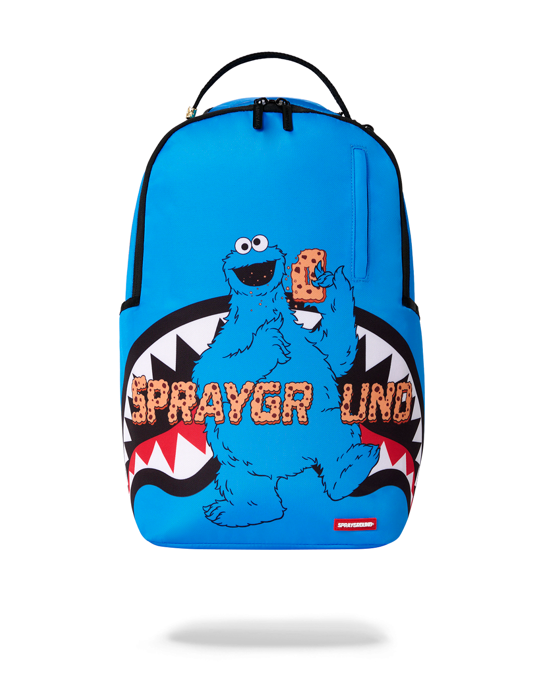 SESAME STREET COOKIE MONSTER SG CORE COOKIE LOGO DLXSR BACKPACK