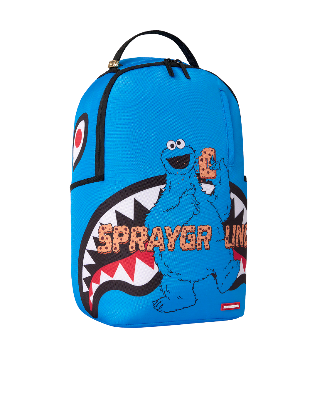 SESAME STREET COOKIE MONSTER SG CORE COOKIE LOGO DLXSR BACKPACK