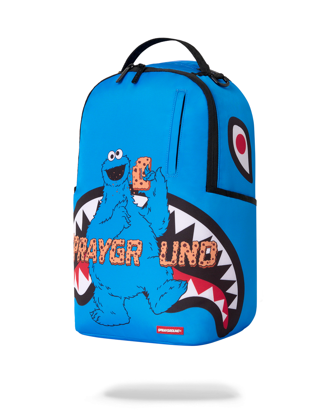 SESAME STREET COOKIE MONSTER SG CORE COOKIE LOGO DLXSR BACKPACK