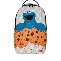 SESAME STREET COOKIE MONSTER SHARK DLXSR BACKPACK