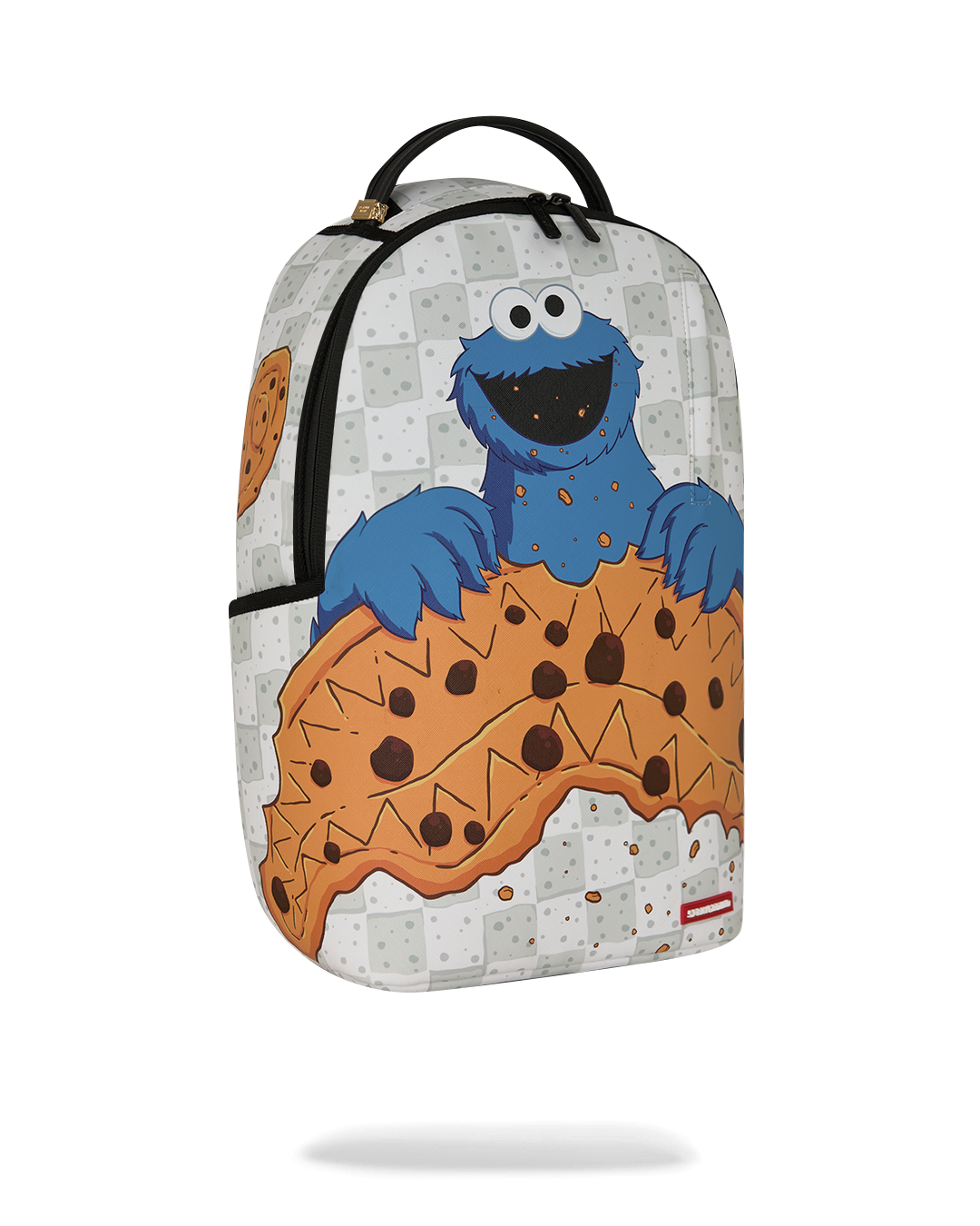 SESAME STREET COOKIE MONSTER SHARK DLXSR BACKPACK