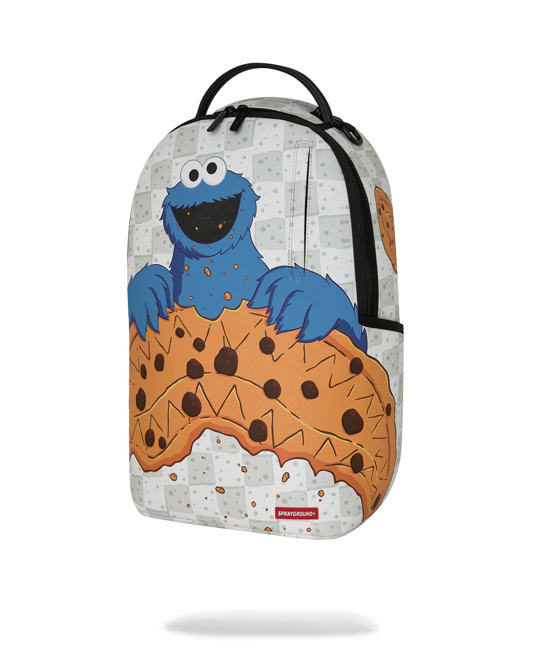 SESAME STREET COOKIE MONSTER SHARK DLXSR BACKPACK
