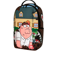 FAMILY GUY PETER FALLING THROUGH WALL DLXSV BACKPACK