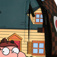 FAMILY GUY PETER FALLING THROUGH WALL DLXSV BACKPACK