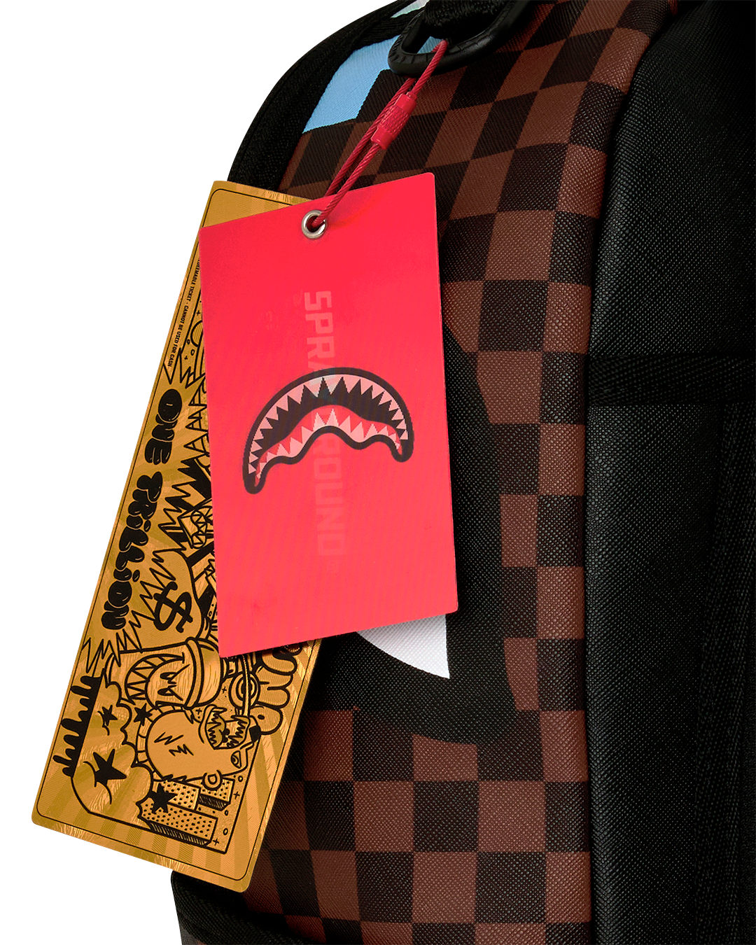 FAMILY GUY PETER FALLING THROUGH WALL DLXSV BACKPACK
