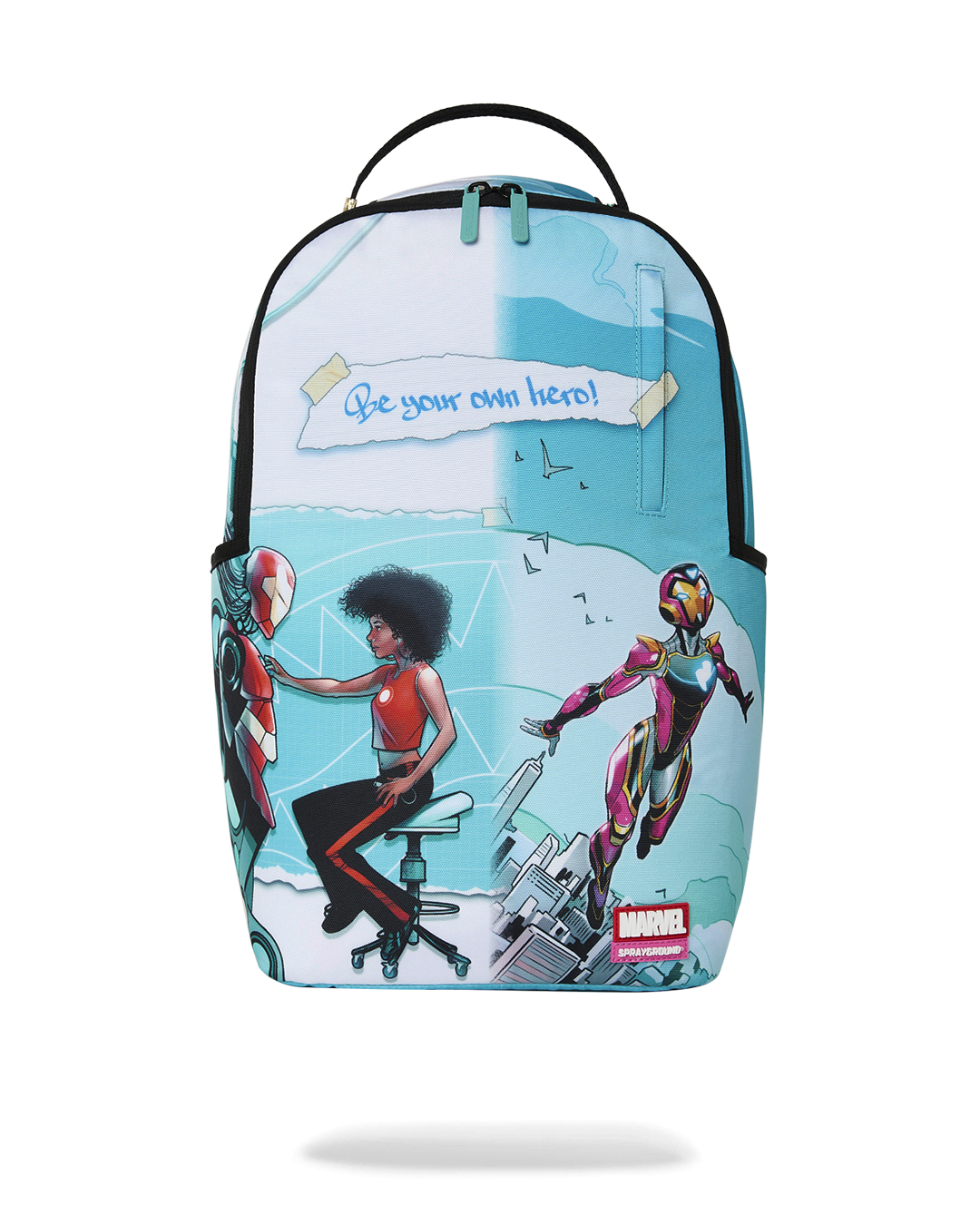 MARVEL IRON HEART BE YOUR OWN HERO DLXSR BACKPACK