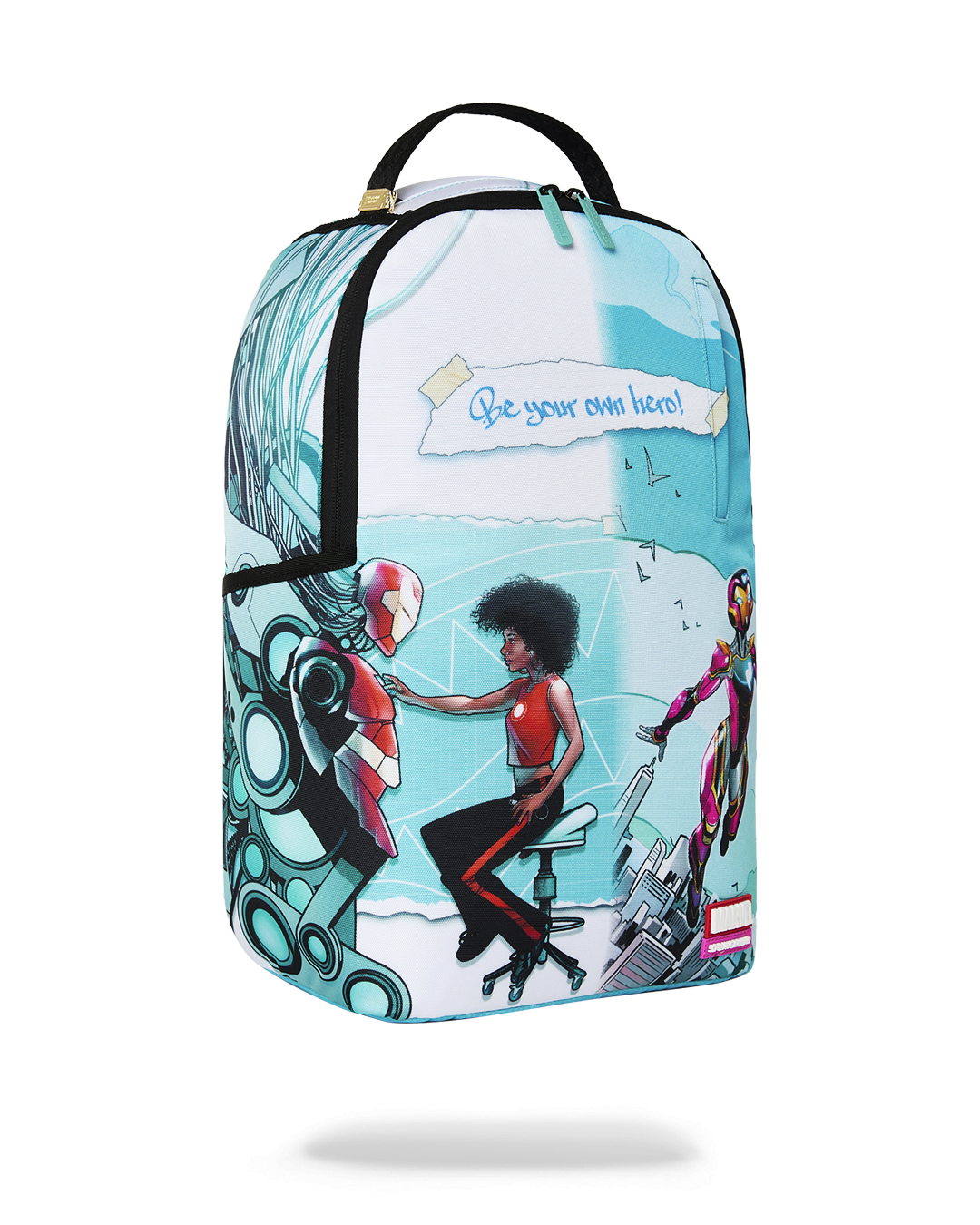 MARVEL IRON HEART BE YOUR OWN HERO DLXSR BACKPACK