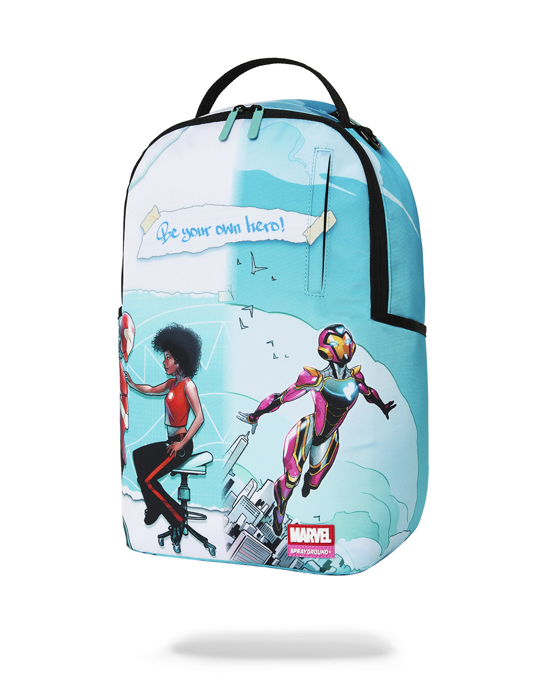 MARVEL IRON HEART BE YOUR OWN HERO DLXSR BACKPACK