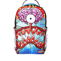 RICK AND MORTY SPLIT RICK HEAD GUTS DLXSR BACKPACK