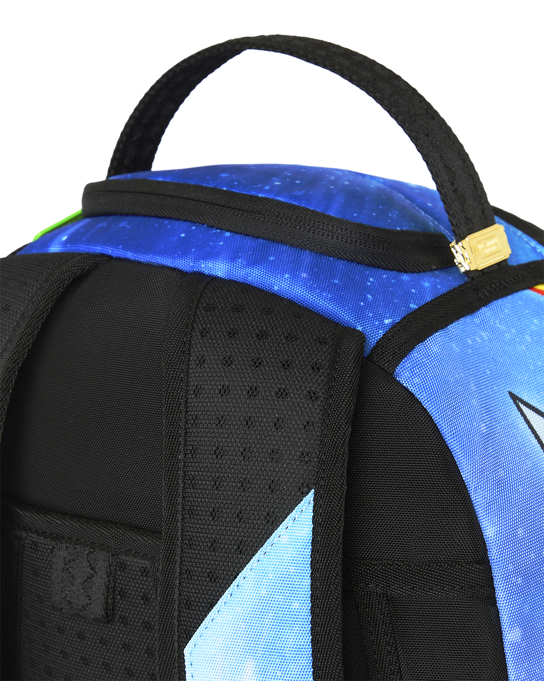 RICK AND MORTY SPLIT RICK HEAD GUTS DLXSR BACKPACK