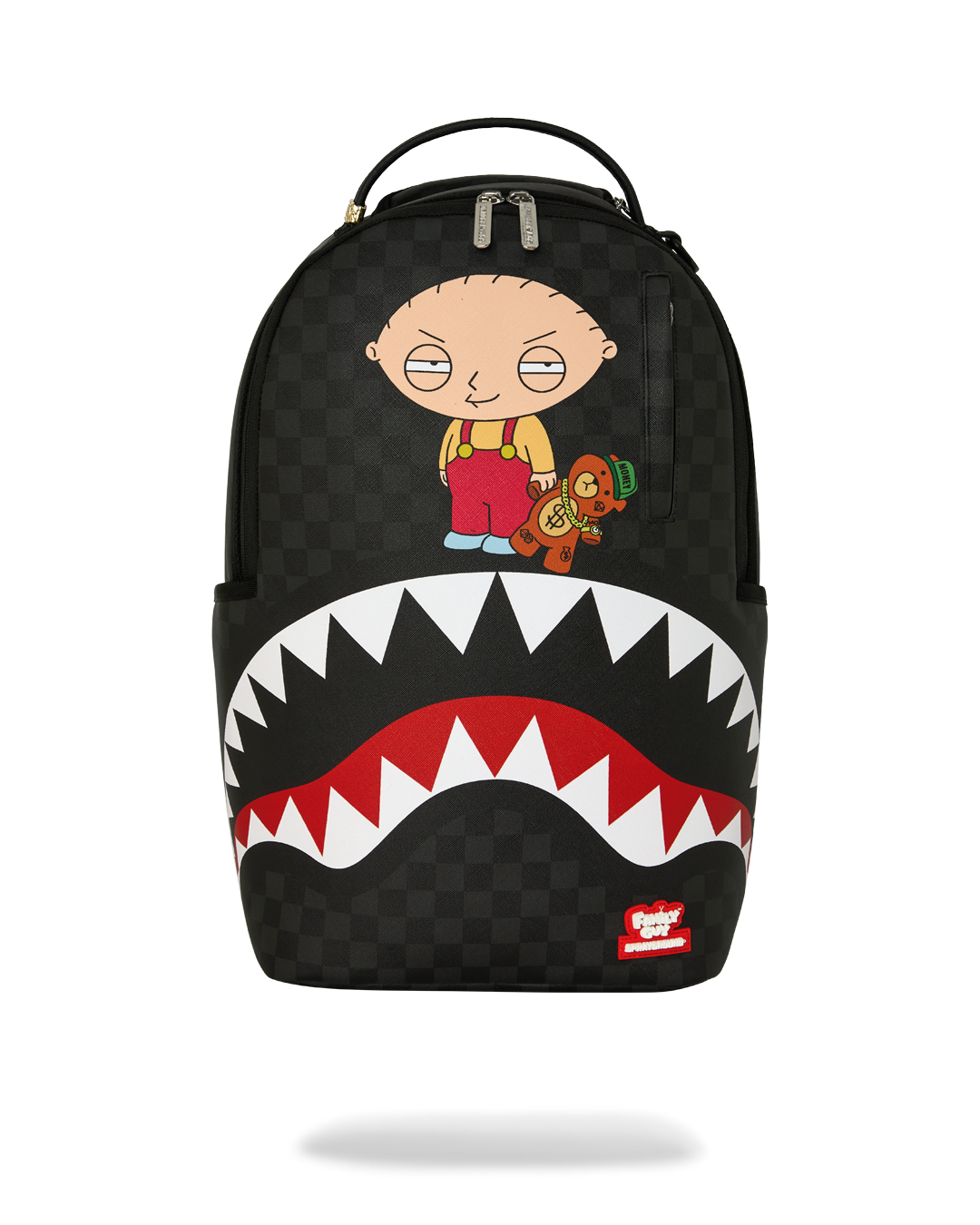 FAMILY GUY STEWIE HOLDING BEAR KEYCHAIN DLXSV BACKPACK
