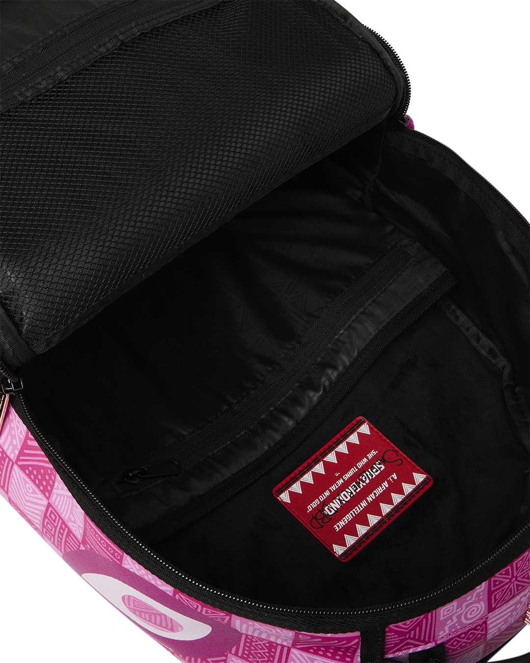 AI PINK CHECK DLXSV BACKPACK