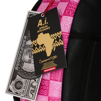 AI PINK CHECK DLXSV BACKPACK