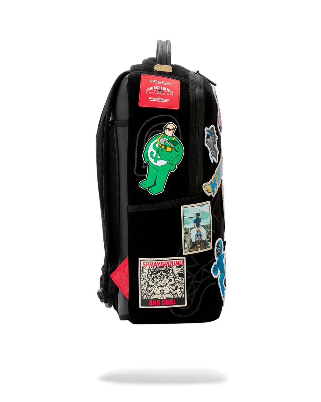 BUNCH OF VELCRO PATCHES TO MAKE YOUR BACKPACK