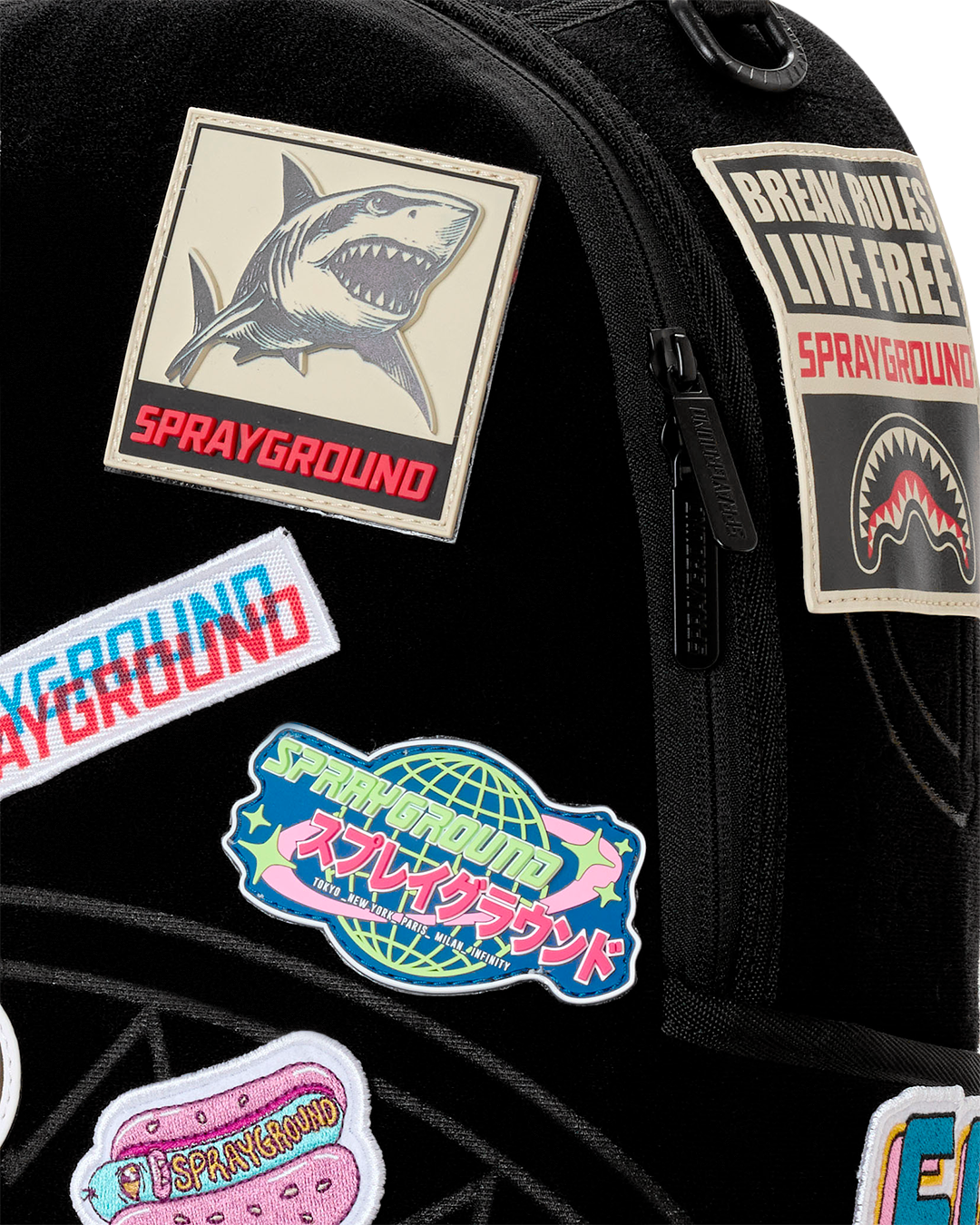 BUNCH OF VELCRO PATCHES TO MAKE YOUR BACKPACK