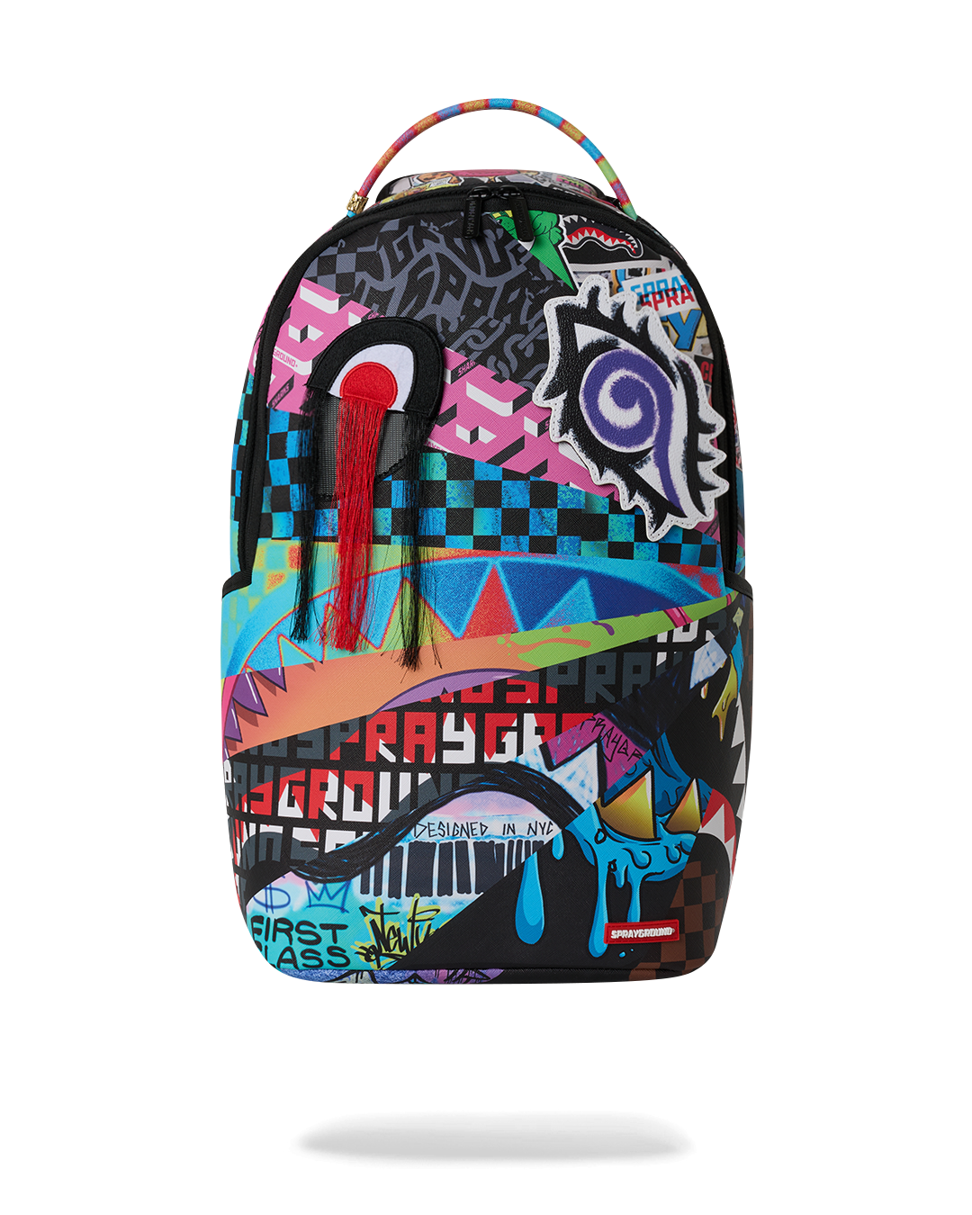 MOOD MODE 6 REMOVABLE VELCRO EYES BACKPACK